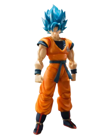 Comprar Figura Goku Super Saiyan Dios Dragon Ball 14cm Figuras de Videojuegos