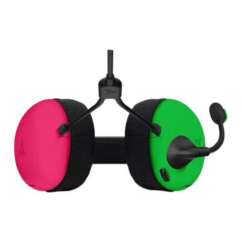Comprar Auriculares LVL40 Neon Rosa y Verde Gaming Licenciados Switch