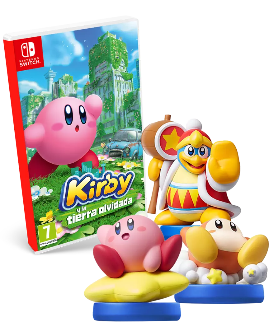 Nintendo Switch Oled 7 + Kirby y la Tierra Olvidada