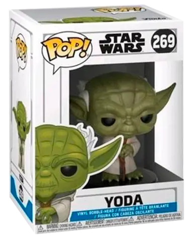 Comprar Figura POP! Yoda Star Wars Clone Wars 9cm Figuras