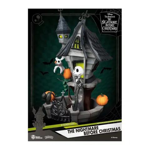 Comprar Diorama Jack's Haunted House Pesadillas antes de Navidad 15 cm Dioramas y escenarios