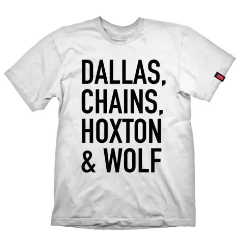 Camiseta Dallas Chains Hoxton Wolf Payday 2 Talla XXL