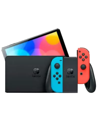 Comprar Nintendo Switch Oled (Rojo/Neón) Starter Pack 12 Switch Starter Pack 12