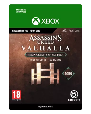 Comprar Assassin's Creed Valhalla 1050 Créditos Helix Xbox Live Xbox One