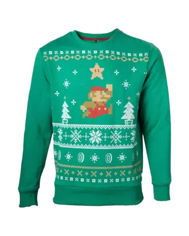 Comprar Jersey Navidad Mario Verde Talla L 