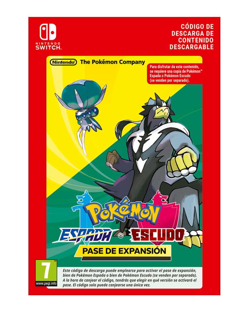 Pokemon Espada/Escudo Pase de Expansión