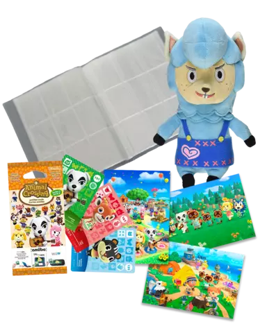 Comprar Pack 3 Tarjetas amiibo Animal Crossing Serie 2 + Peluche Al +Album para Cartas Coleccionista + Set de Postales Animal Crossing Figuras amiibo
