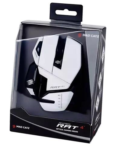 Comprar Ratón Gaming R.A.T. 4+ Blanco PC