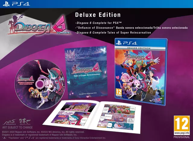 Comprar Disgaea 6 Complete Edición Deluxe PS4 Deluxe