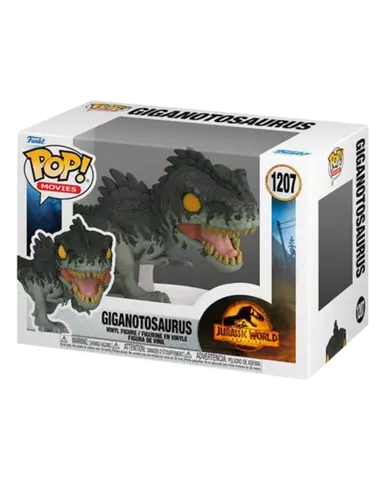 Comprar Figura POP! Giganotosaurus Jurassic World Dominion 9 cm Figuras de Videojuegos