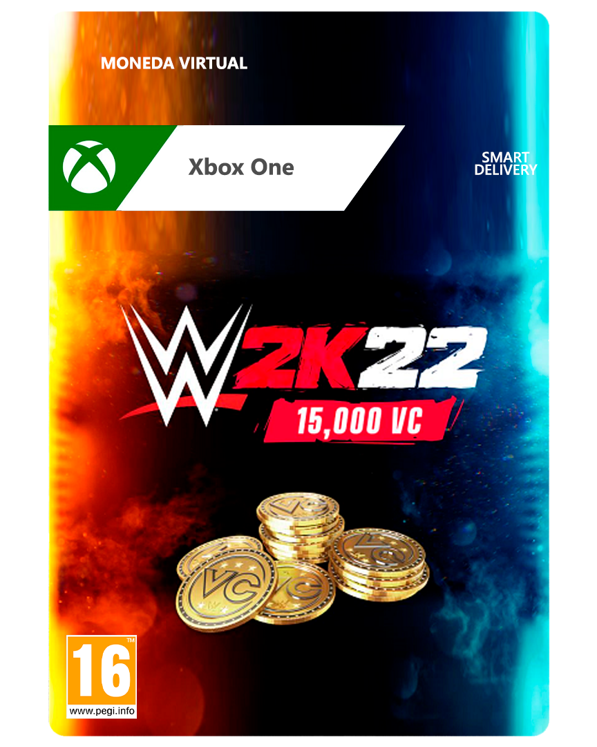 Wwe 2k22 15000 vc créditos