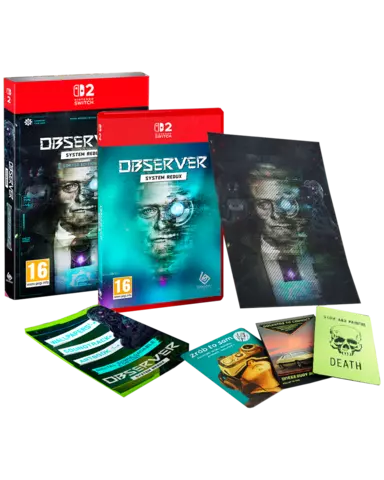 Carátula de Observer System Redux Edición Limitada para Switch 2 (edición PAL España)