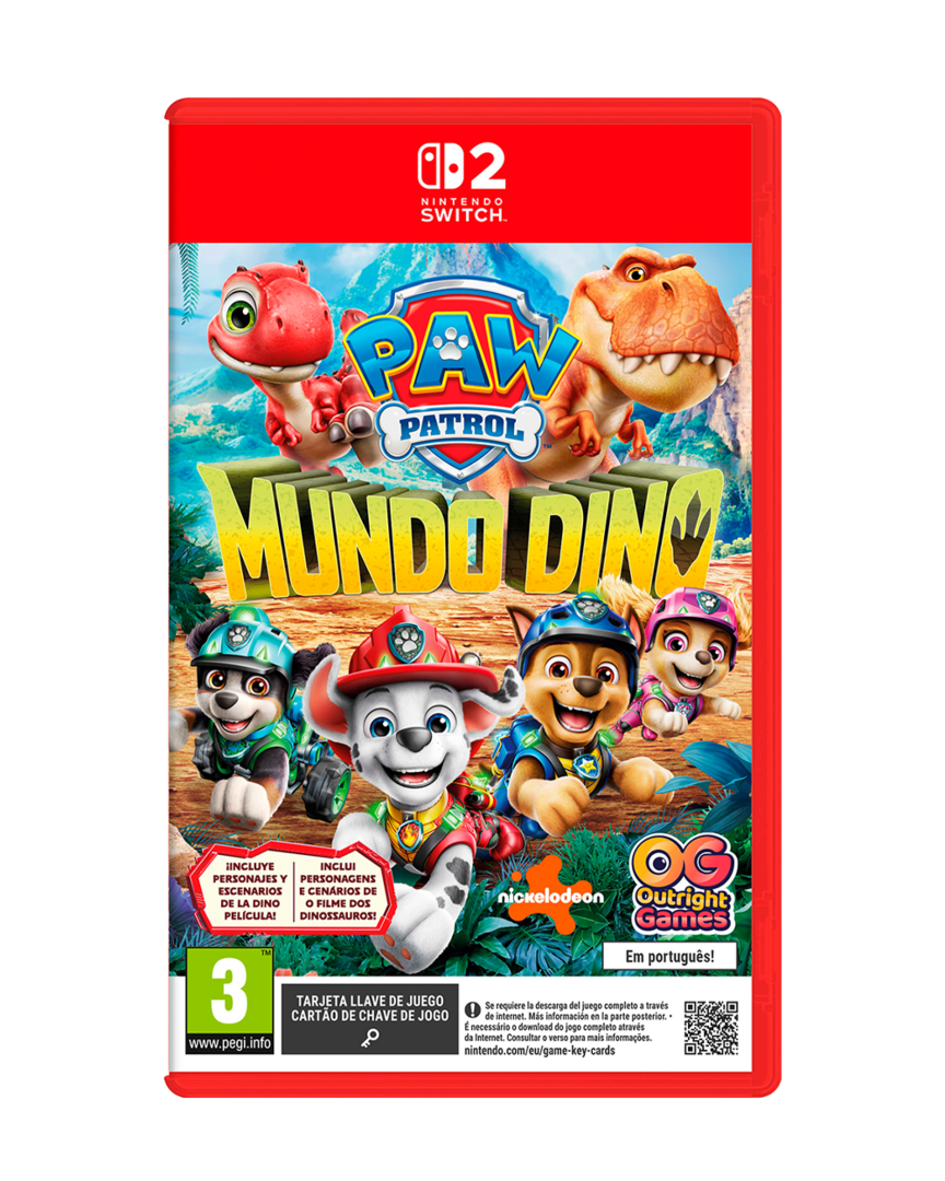 Paw patrol mundo dino