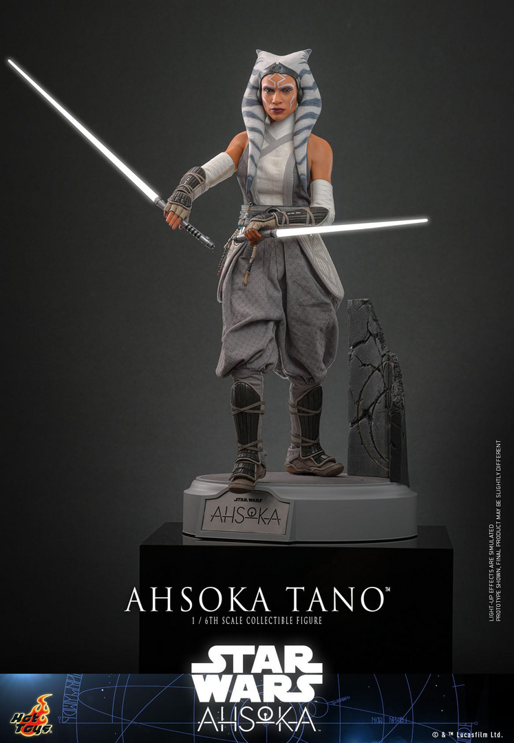Figura ashoka tano star wars: ashoka 1/6 hot toys