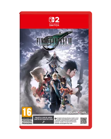 Carátula de Final Fantasy VII Revelation para Switch 2 (edición PAL España)