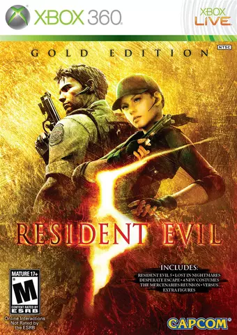 Comprar Resident Evil 5: Gold Edition (Import) Xbox 360 Gold Edition