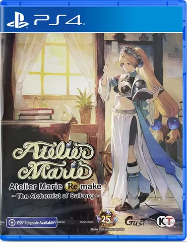 Carátula de Atelier Marie Remake: The Alchemist of Salburg (Import) para PS4 (edición PAL España)