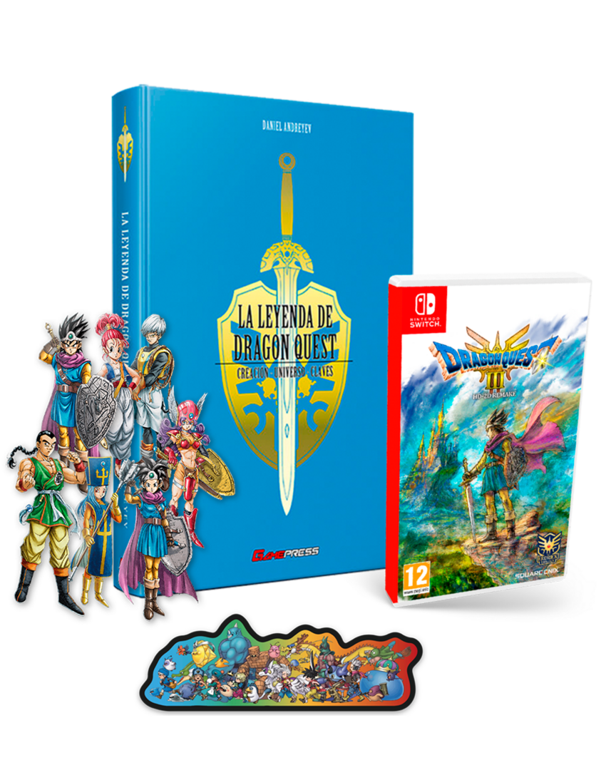 Dragon Quest III HD-2D Remake + Libro La Leyenda de Dragon Quest
