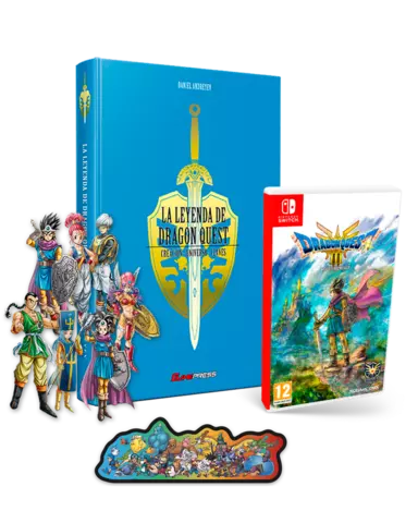 Comprar Dragon Quest III HD-2D Remake + Libro La Leyenda de Dragon Quest Switch Pack