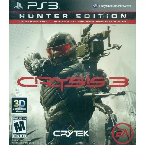 Comprar Crysis 3 (Hunter Edition) (Import) PS3 Special Edition