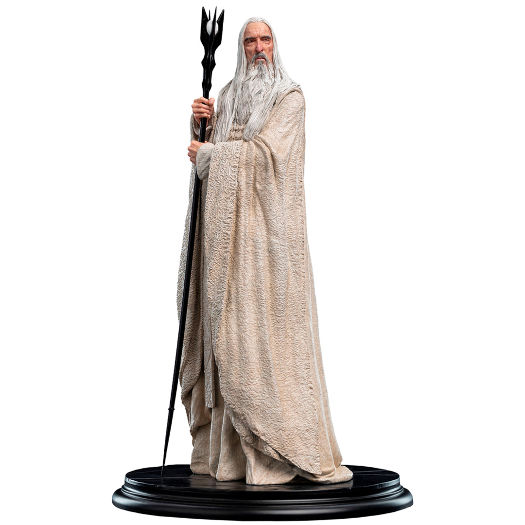 Weta workshop the lord of the rings - classic- saruman the white wizard statue
