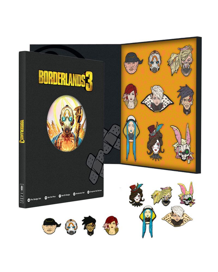 Borderlands 3 collectors pin set