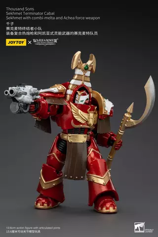 Reservar Figura Exterminador Sekhmet de los Thousand Sons - Warhammer 30K The Horus Heresy JoyToy Figuras Estándar