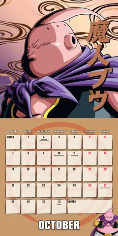 Comprar Calendario 2024 30X30 Dragon Ball Z 