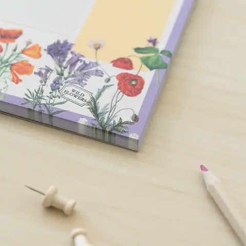 Comprar Bloc Planificador Semanal A4 Wild Flowers Frances 