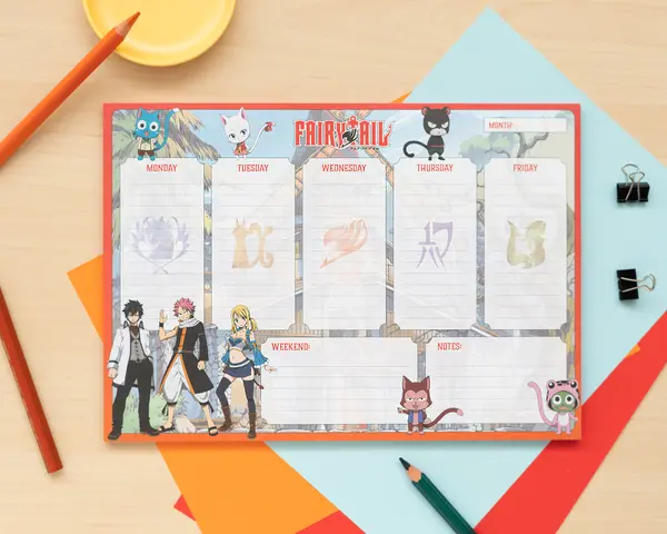 Comprar Bloc Planificador Semanal A4 Fairy Tail 