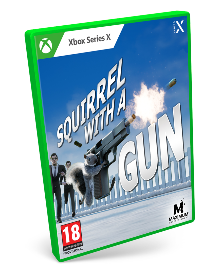 Squirrel with a gun
