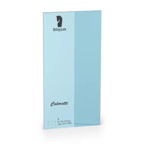 Comprar Sobre Dl Americano Coloretti 5 Unidades Azul Cielo 
