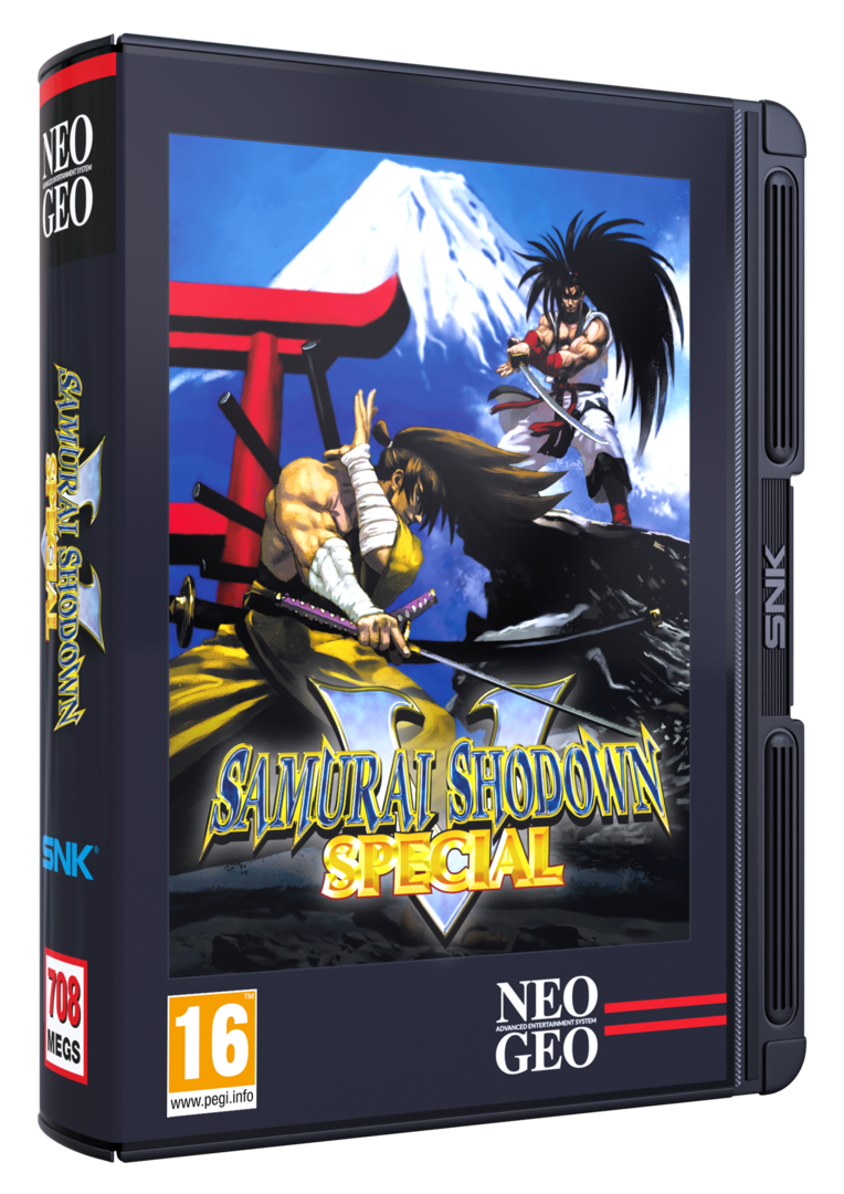 Cartucho samurai shodown v special neogeo aes+