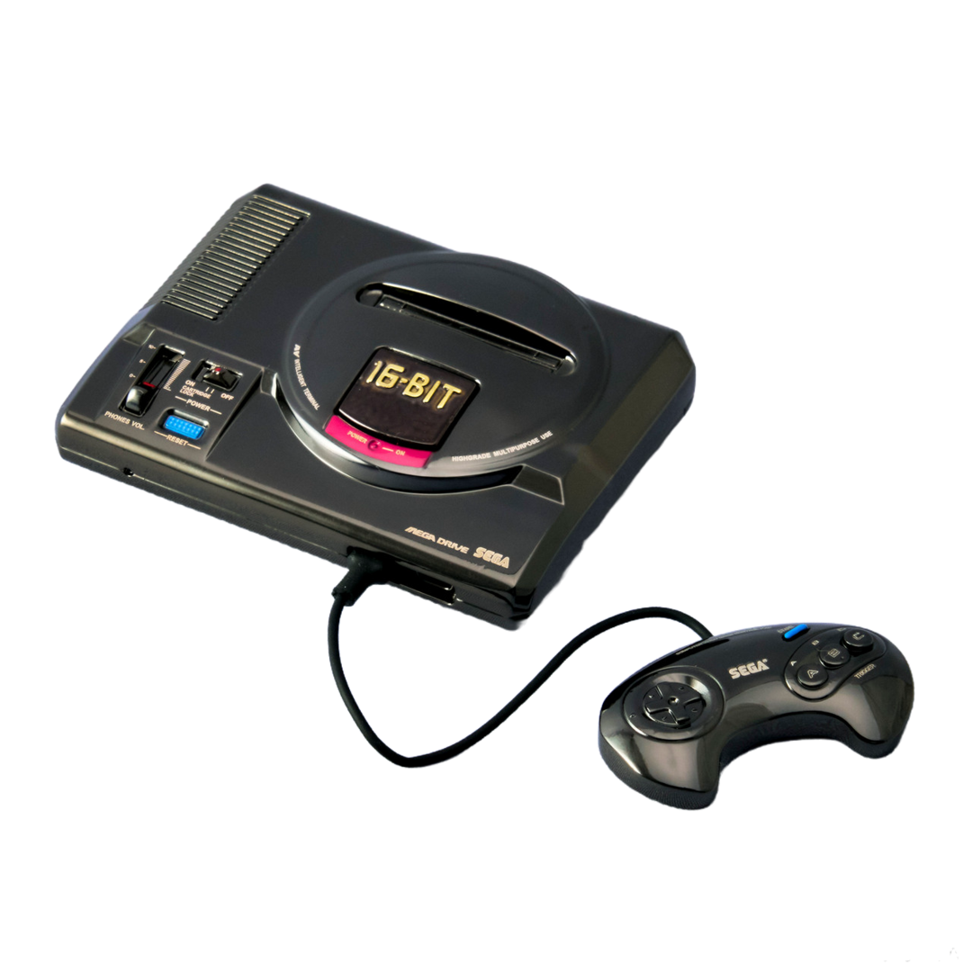 Réplica mega drive hardware series bright arts square enix 6cm