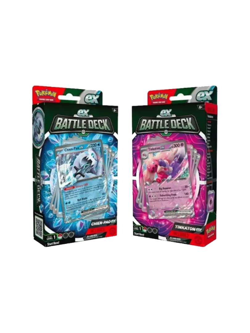 Pokemon TCG Battle Deck Display Julio Ex (6 Unidades) Español