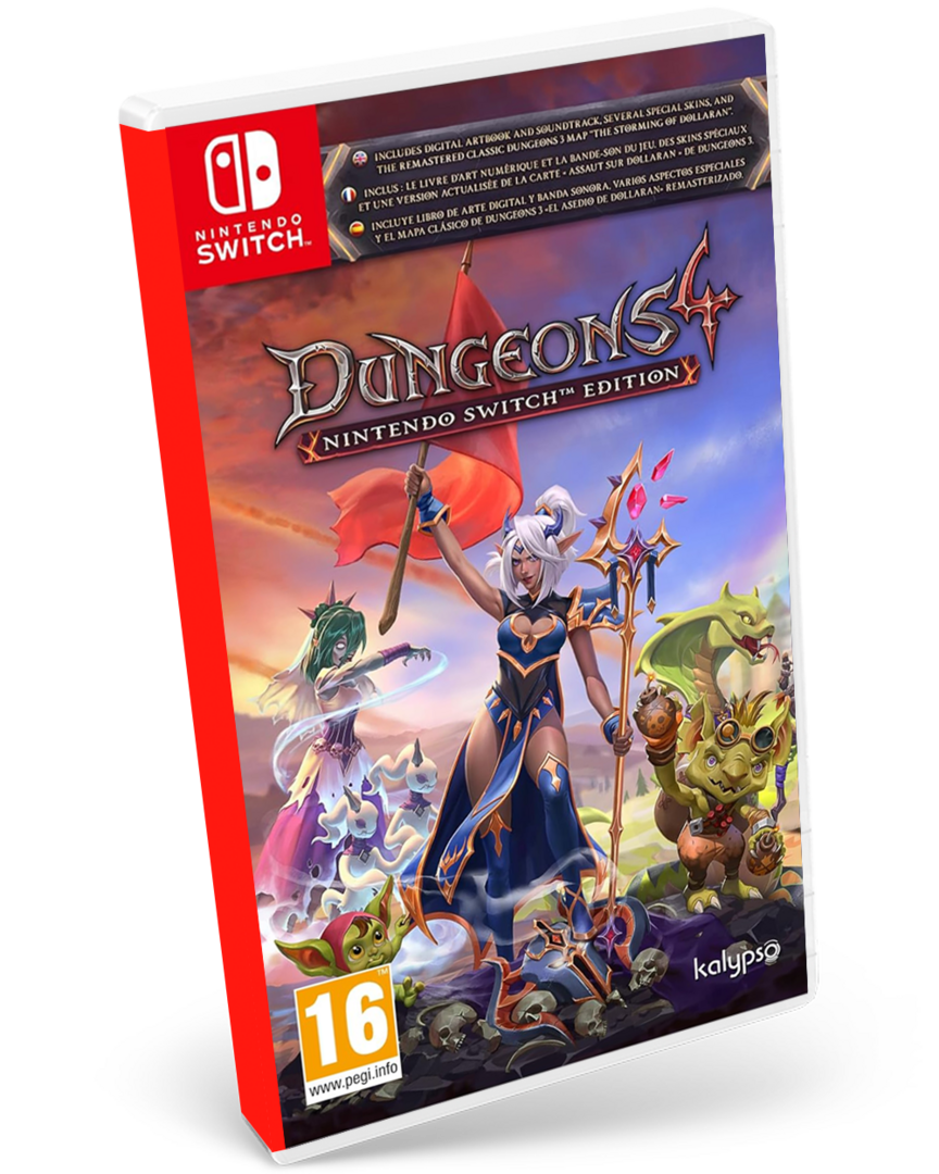 Dungeons 4 Edición Deluxe Nintendo Switch