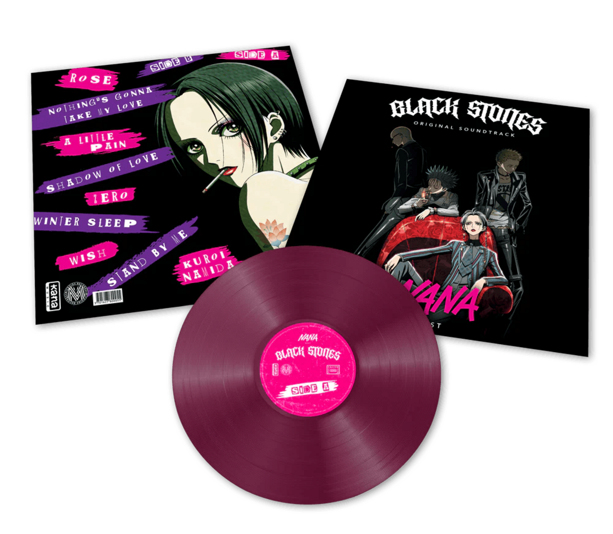 Vinilo nana - best selection 1 lp rosa transparente