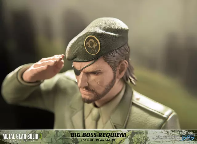 Reservar Estatua Resina Big Boss Requiem 1/4 Metal Gear Solid 3 First 4 Figures Estatuas screen 8