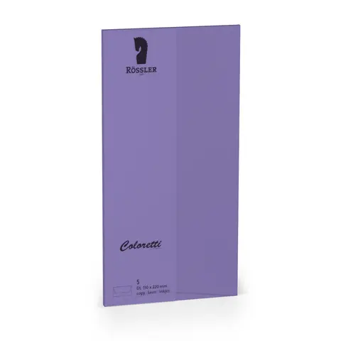Comprar Sobre Dl Americano Coloretti 5 Unidades Lila 
