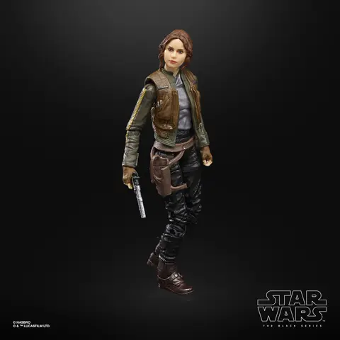 Comprar Figura Star Wars Jyn Erso Serie Black Figuras