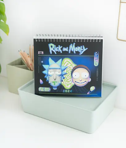 Comprar Calendario De Escritorio Deluxe 2024 Rick Y Morty 