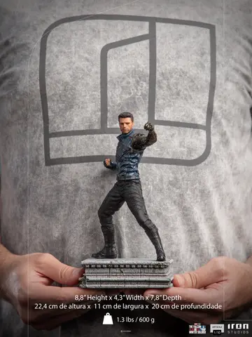 Comprar Figura Art Scale Marvel Falcon Y El Soldado De Invierno Bucky Barnes Figuras