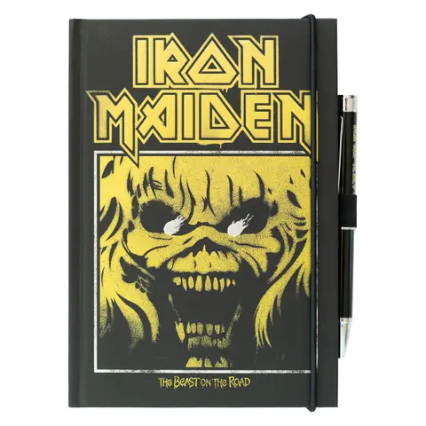 Comprar Cuaderno Premium A5 Con Boligrafo Proyector Iron Maiden 