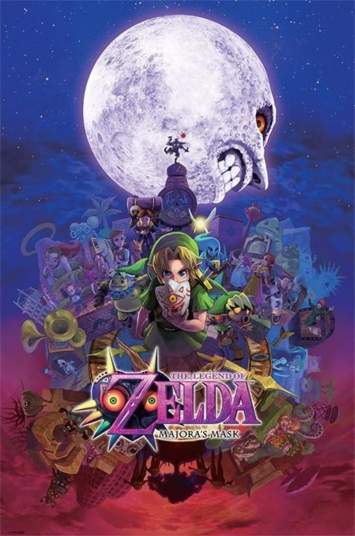 Poster the legend of zelda majoras mask
