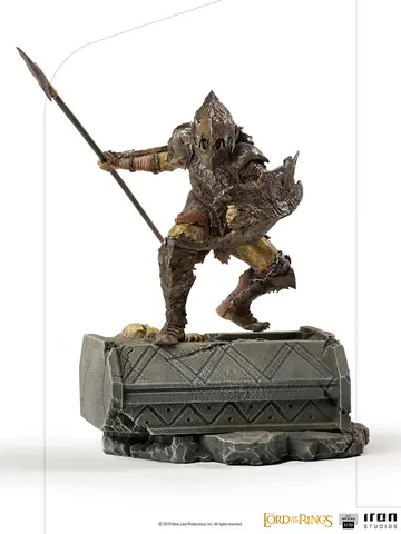 Comprar Figura Art Scale El Señor De Los Anillos Orco Con Armadura Figuras