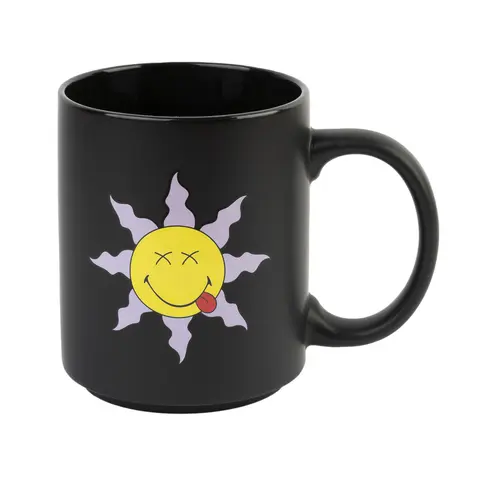 Comprar Taza Smiley Quirky Comics Black 