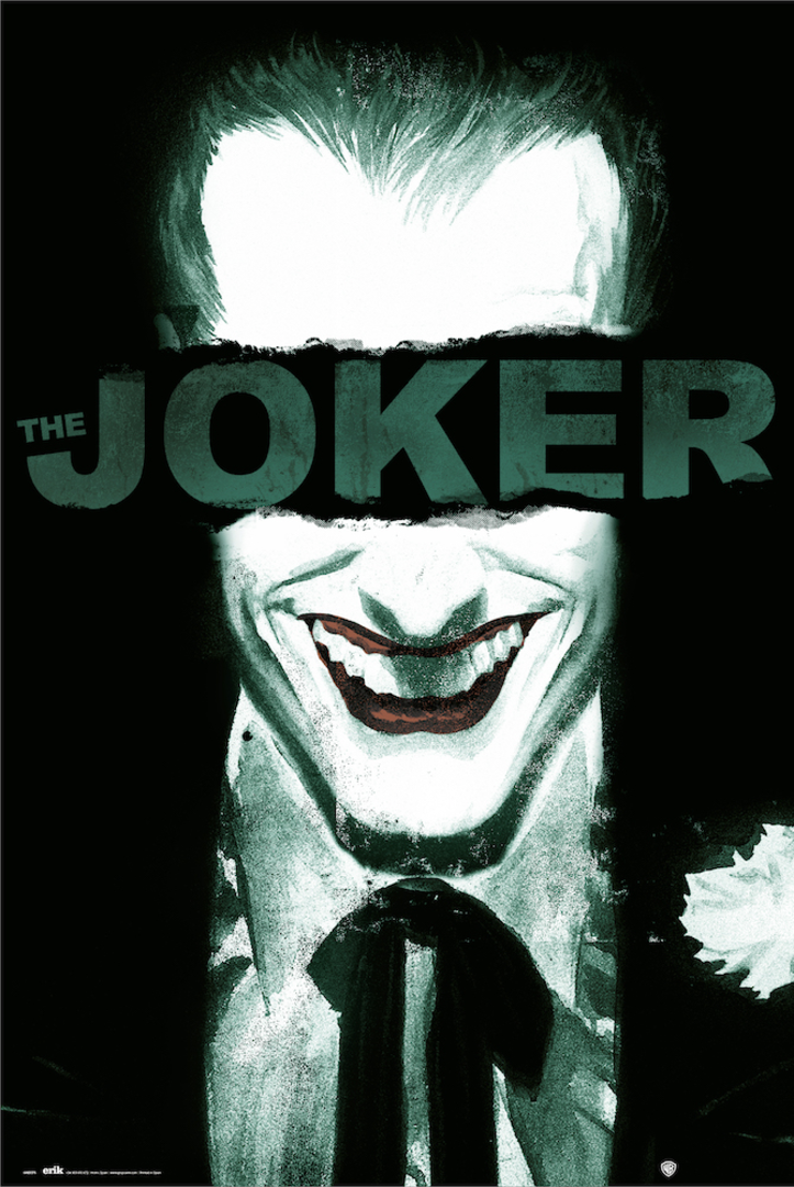 Poster the joker smile
