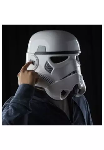 Comprar Imperial Stormtrooper Casco Electronico Premium Replica Escala 1:1 Rogue One A Star Wars Story The Black Series Estándar