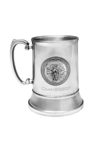 Comprar Escudo Stark Jarra Acero Inoxidable Game Of Thrones Re-Run Figuras