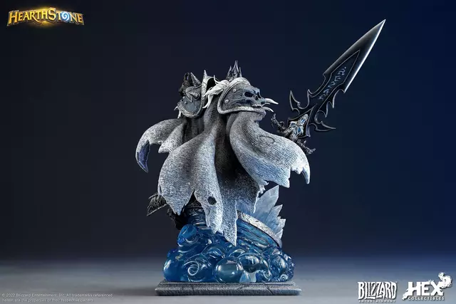 Reservar Estatua The Lich King Hearthstone 1/10 HEX Collectibles Figuras Estándar